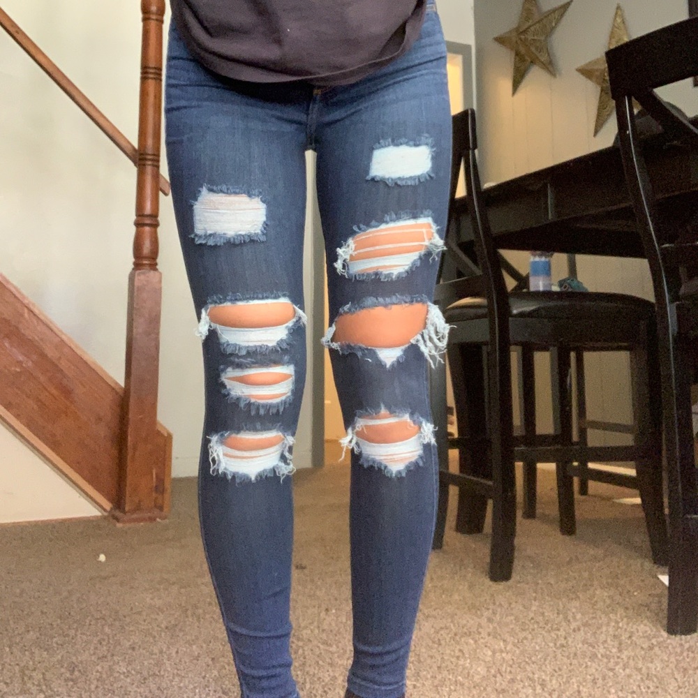 Curvy High-Rise Hollister Jeans